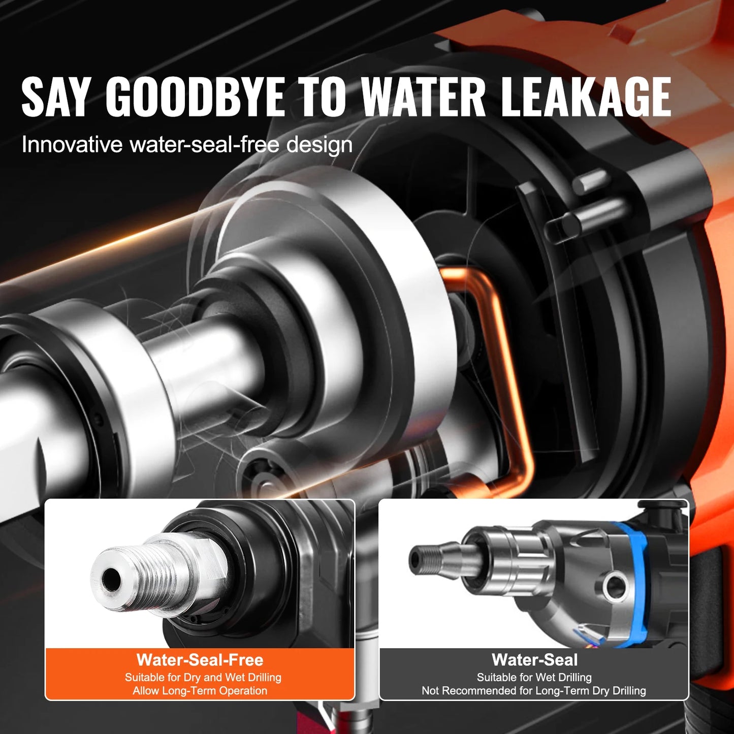 Taladro de núcleo eléctrico – versiones 3200W Ø250 mm y 3500W Ø300 mm