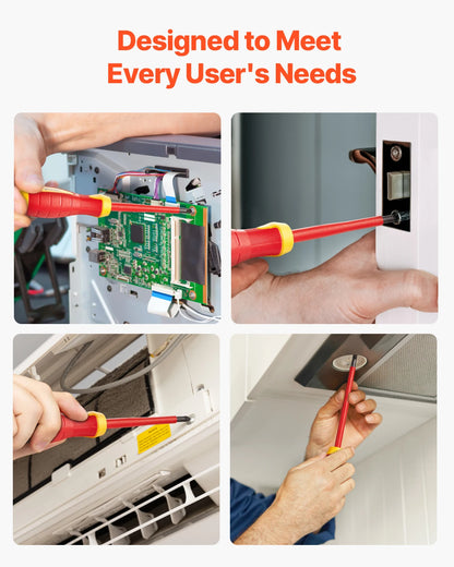 Juego de destornilladores aislados 1000V para electricistas – Varias presentaciones