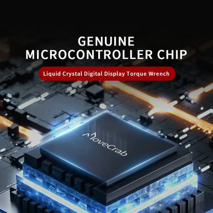 Llave dinamométrica digital 1/2" de precisión 17–340 N·m con pantalla LED y alarma