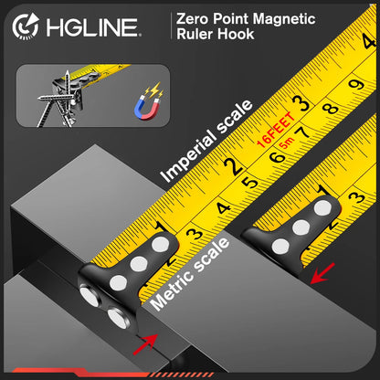 Cinta Métrica Láser 4 en 1 Recargable 60M + Regla 5M con Pantalla LCD