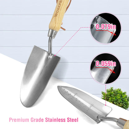 Set de Herramientas de Jardinería 8 Piezas con Bolso y Guantes