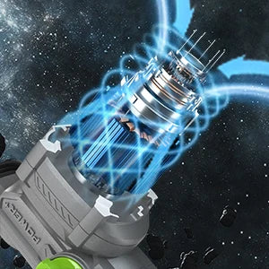 Rotomartillo SDS-Plus 12.5A con 4 Funciones y Estuche de Transporte