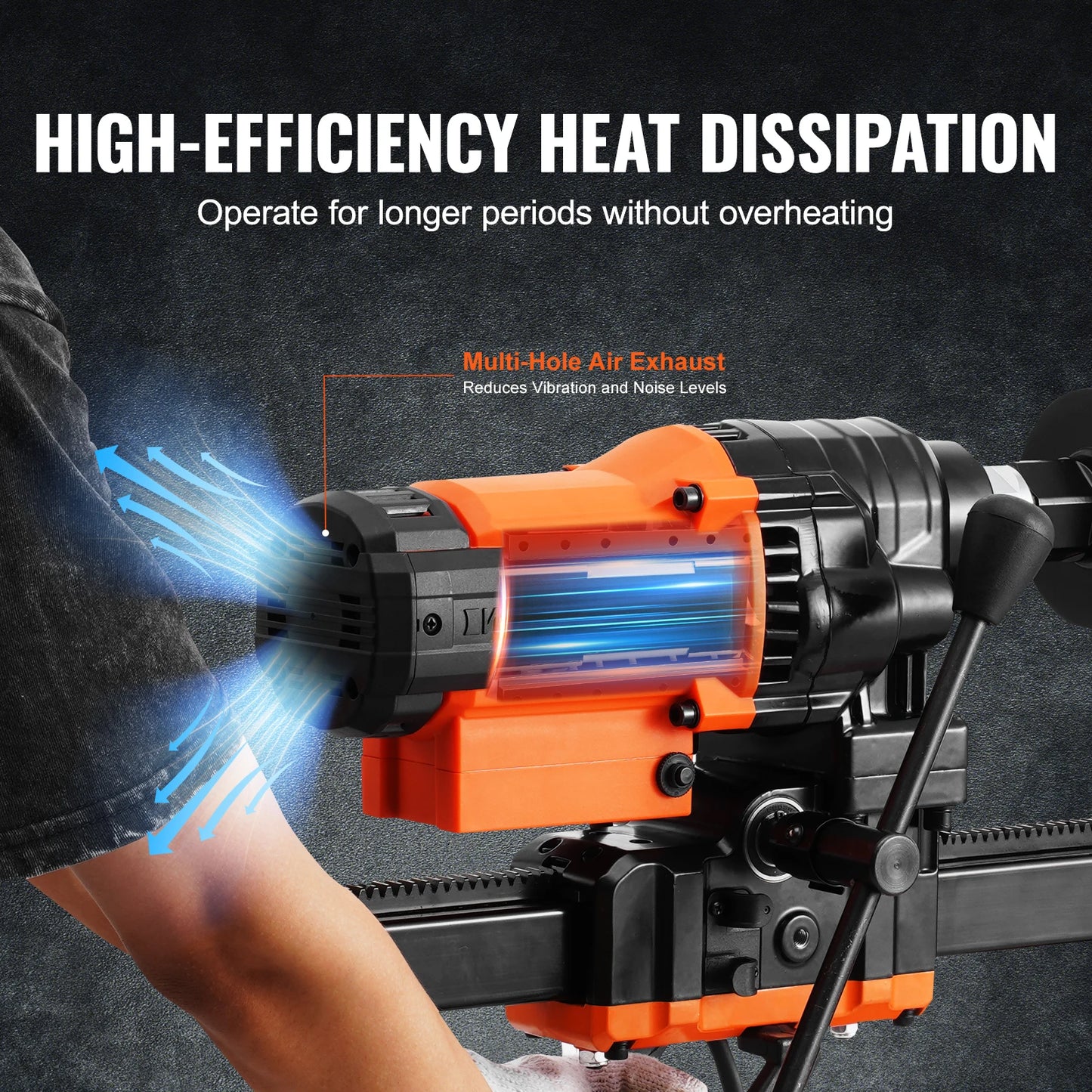 Taladro de núcleo eléctrico – versiones 3200W Ø250 mm y 3500W Ø300 mm