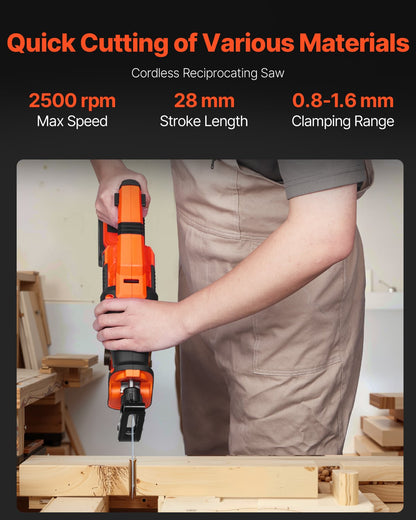 Kit de herramientas inalámbricas 20V sin escobillas 5 en 1 con baterías y cargador